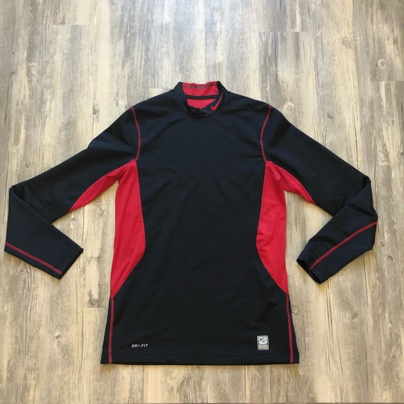 Nike Pro Combat Hyperwarm Mockneck 